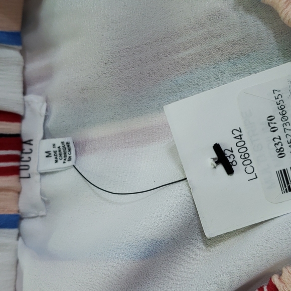 NWT Lucca Striped Dress size Medium - Picture 6 of 7